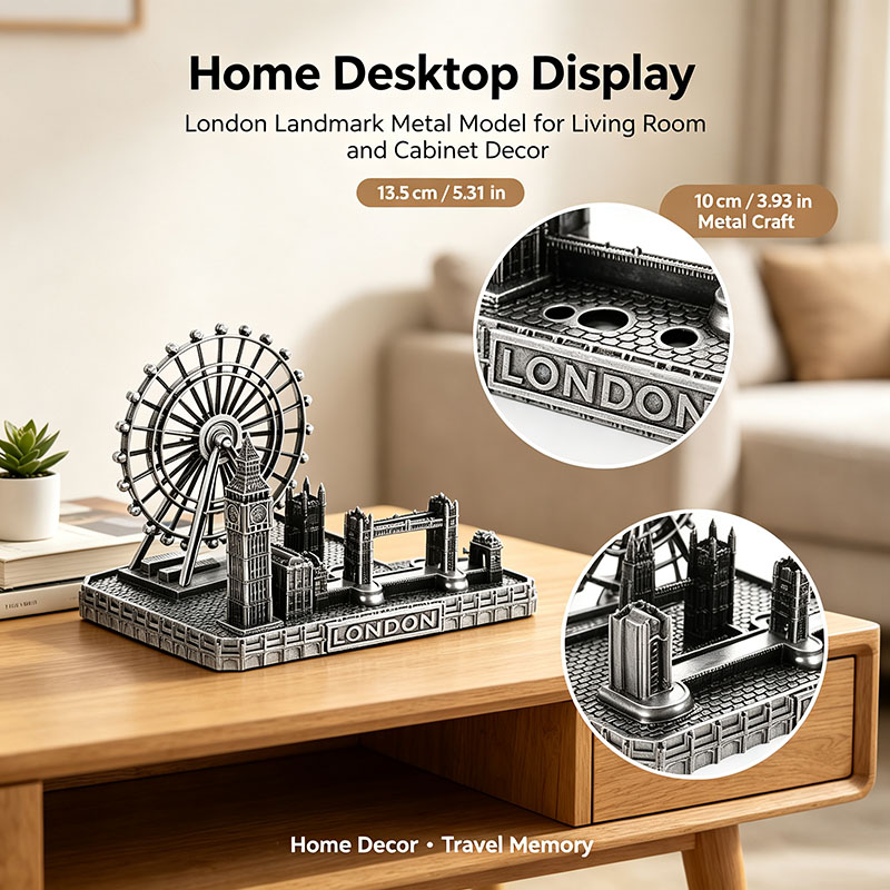 Home Decor London - London Bridge Sculpture Big Ben Model