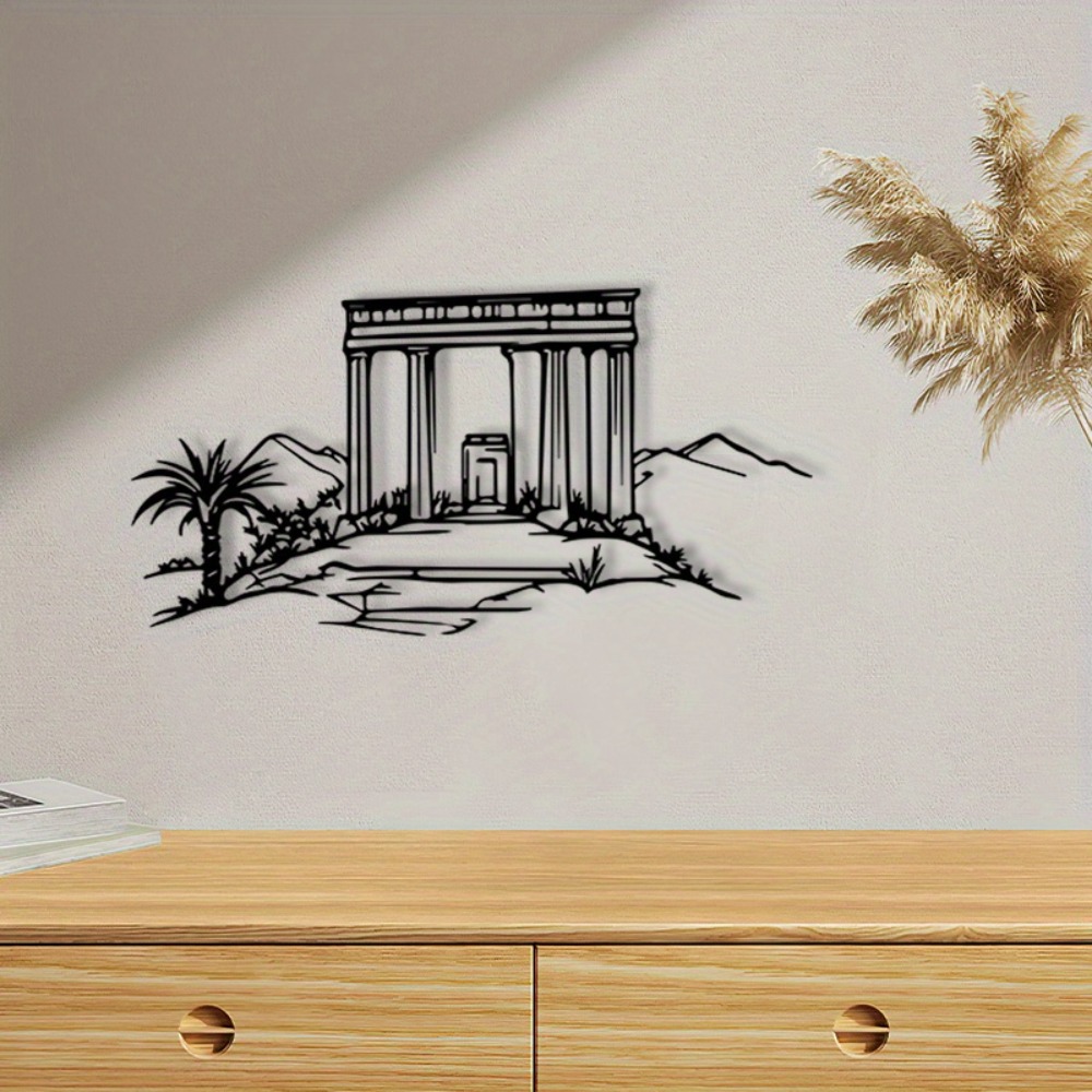 Home Decoration - CIFBUY Iron Wall Art Religious Mural
