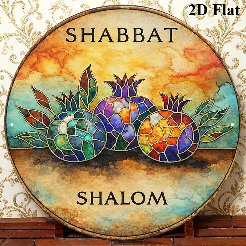 Home Decoration - CIFBUY Vintage Aluminum Wall Art Waterproof