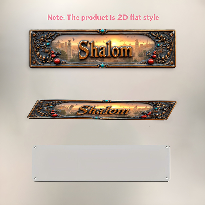 CIFBUY Vintage Shalom Hebrew A - огляд і ціна Home Decor Vintage