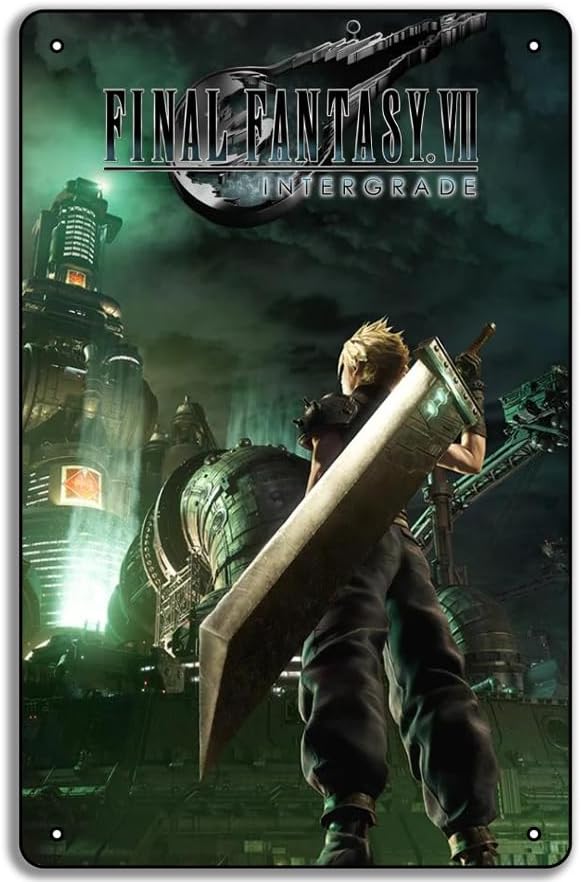 Final Fantasy VII Game Poster  - огляд і ціна Home Decor Games Free