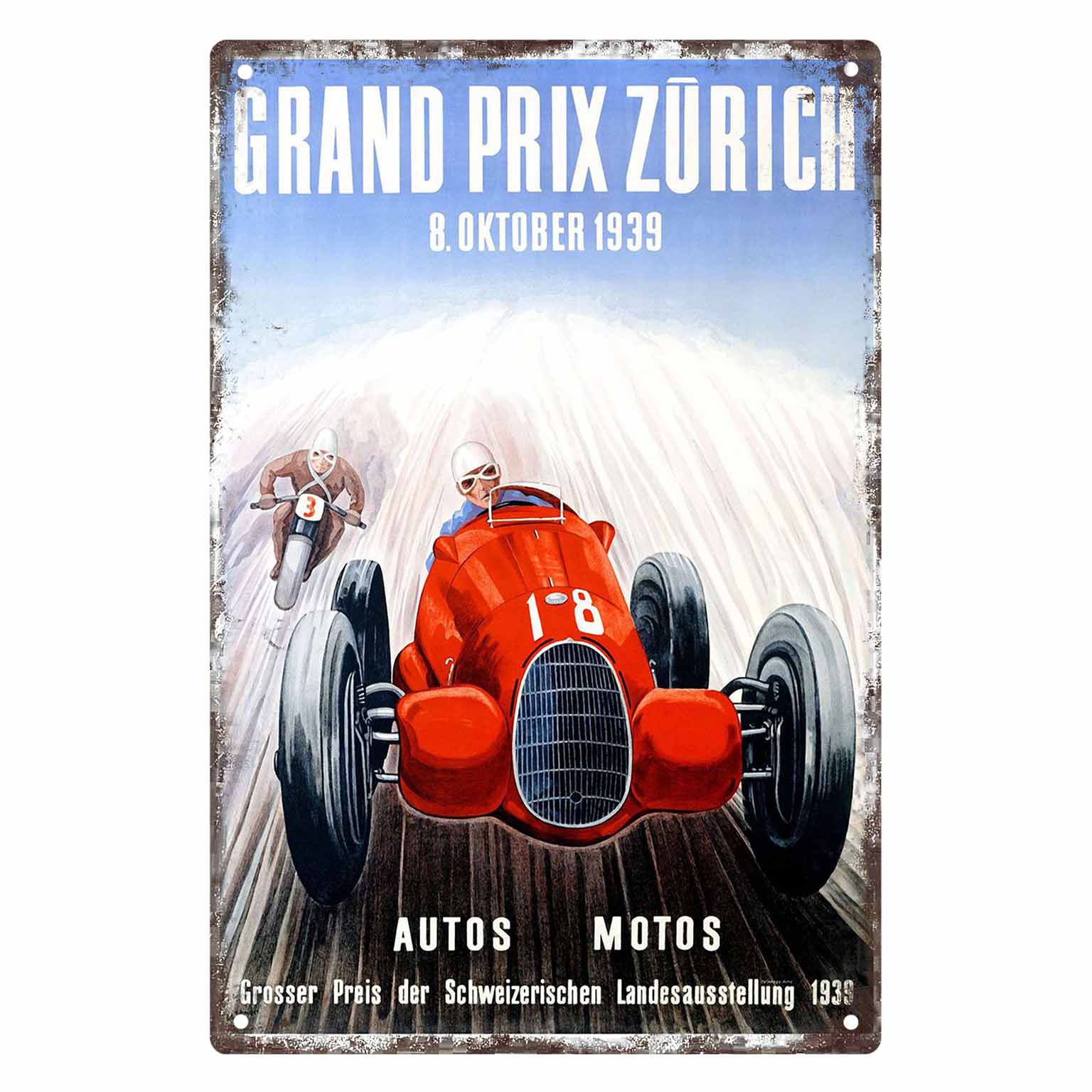 2D FLAT 1pc Grand Prix Zurich  - огляд і ціна Home Decor Zurich