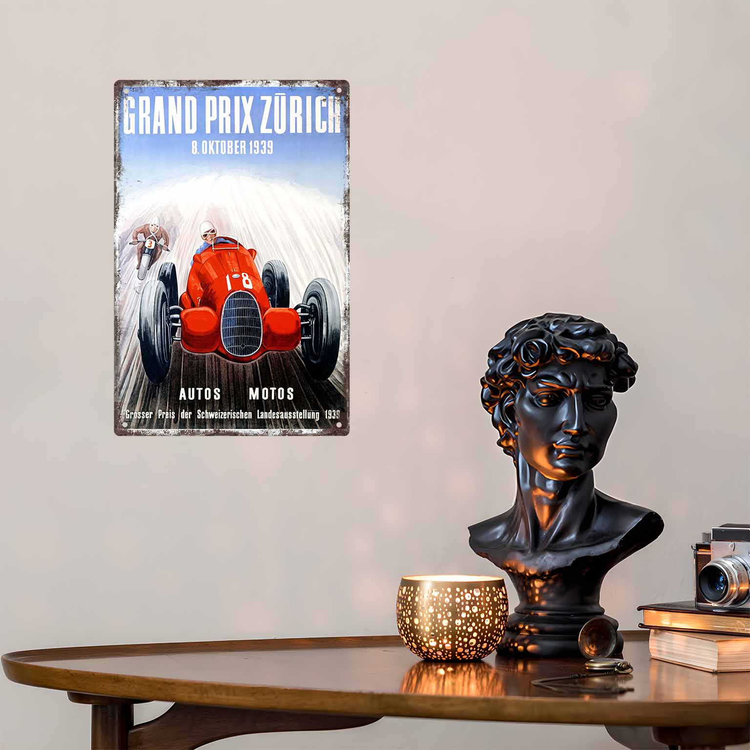 2D FLAT 1pc Grand Prix Zurich  - огляд і ціна Home Decor Zurich