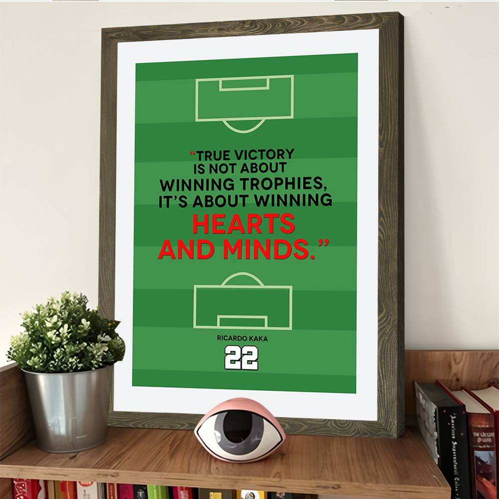 Ricardo Kaka Quote on Soccer F - огляд і ціна Home Decor Quotes On Wall