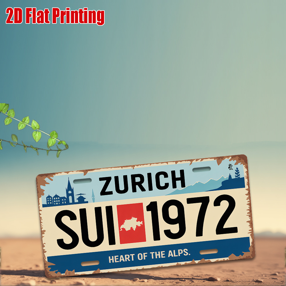AL Sign - Vintage Durable Meta - огляд і ціна Home Decor Zurich