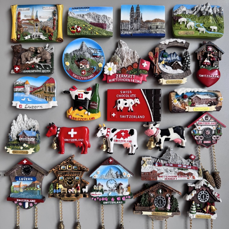 Switzerland Fridge Magnets Ber - огляд і ціна Home Decor Zurich