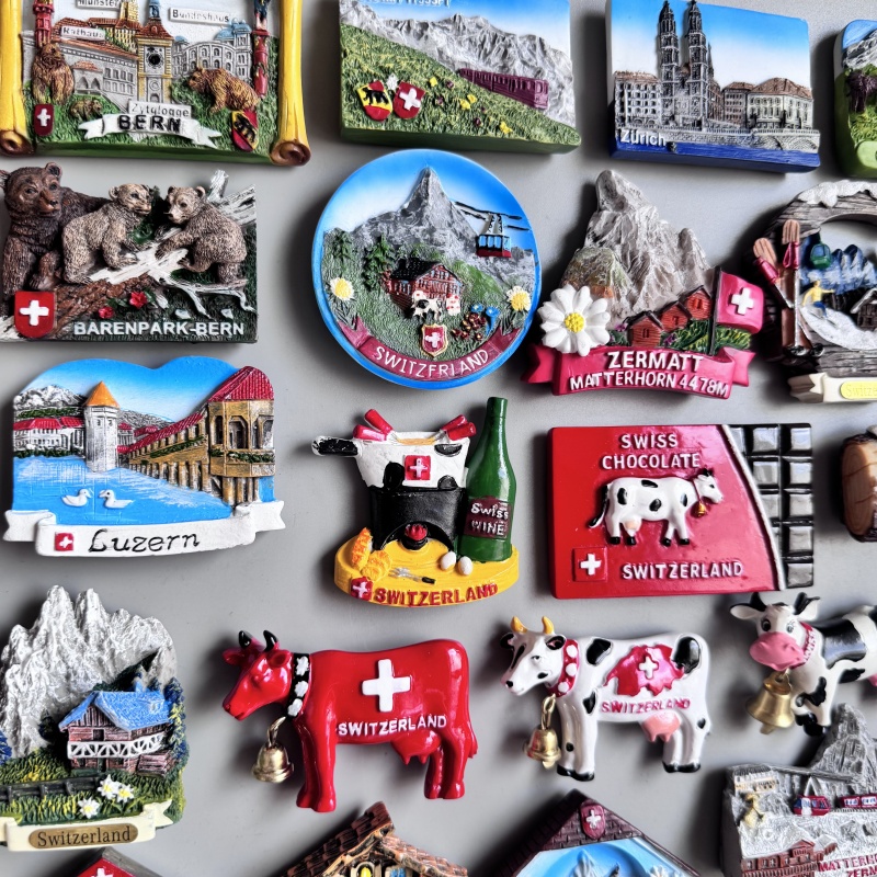 Switzerland Fridge Magnets Ber - огляд і ціна Home Decor Zurich