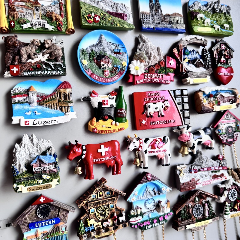 Switzerland Fridge Magnets Ber - огляд і ціна Home Decor Zurich
