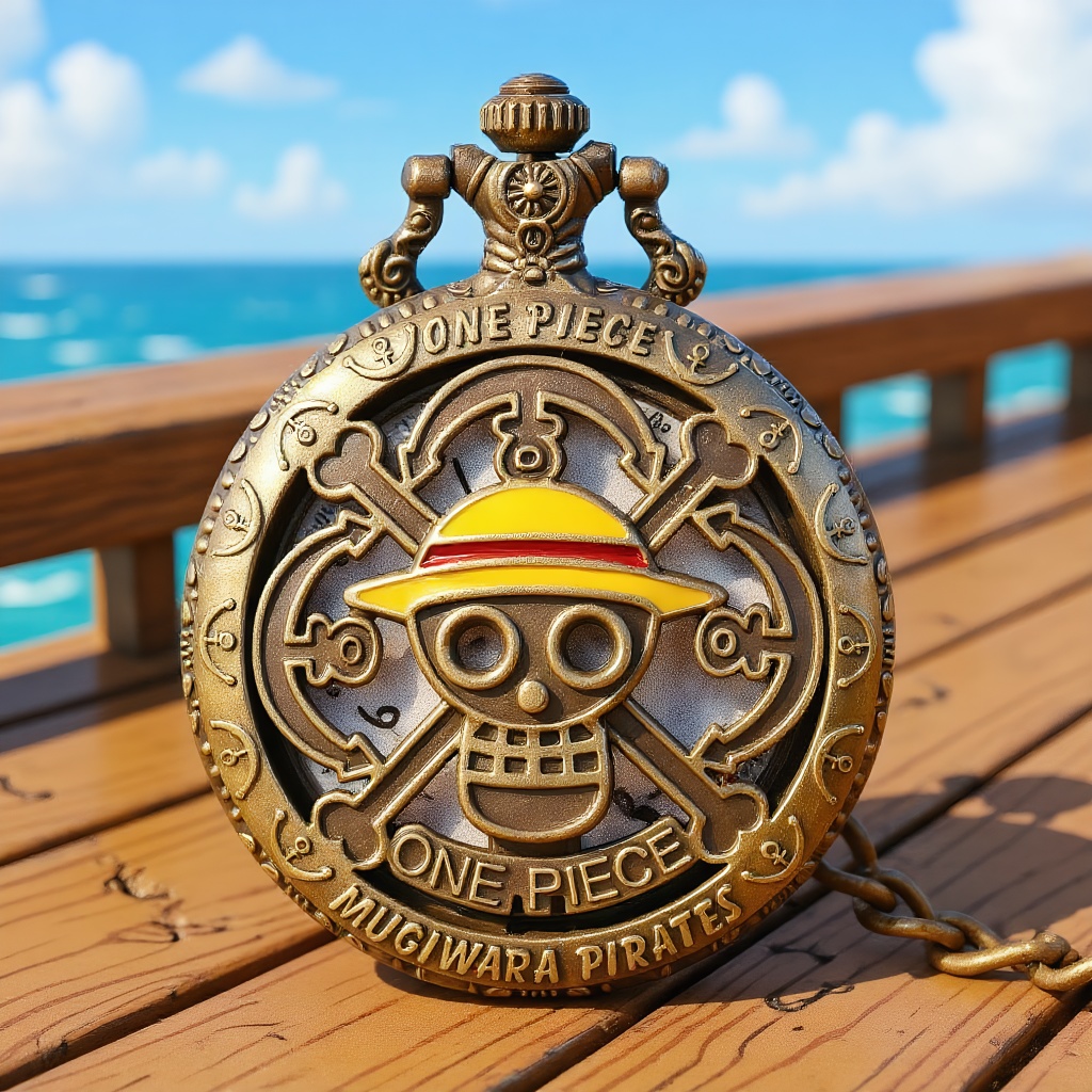 One Piece Anime Pocket Watch,  - огляд і ціна Vintage Alarm Clock