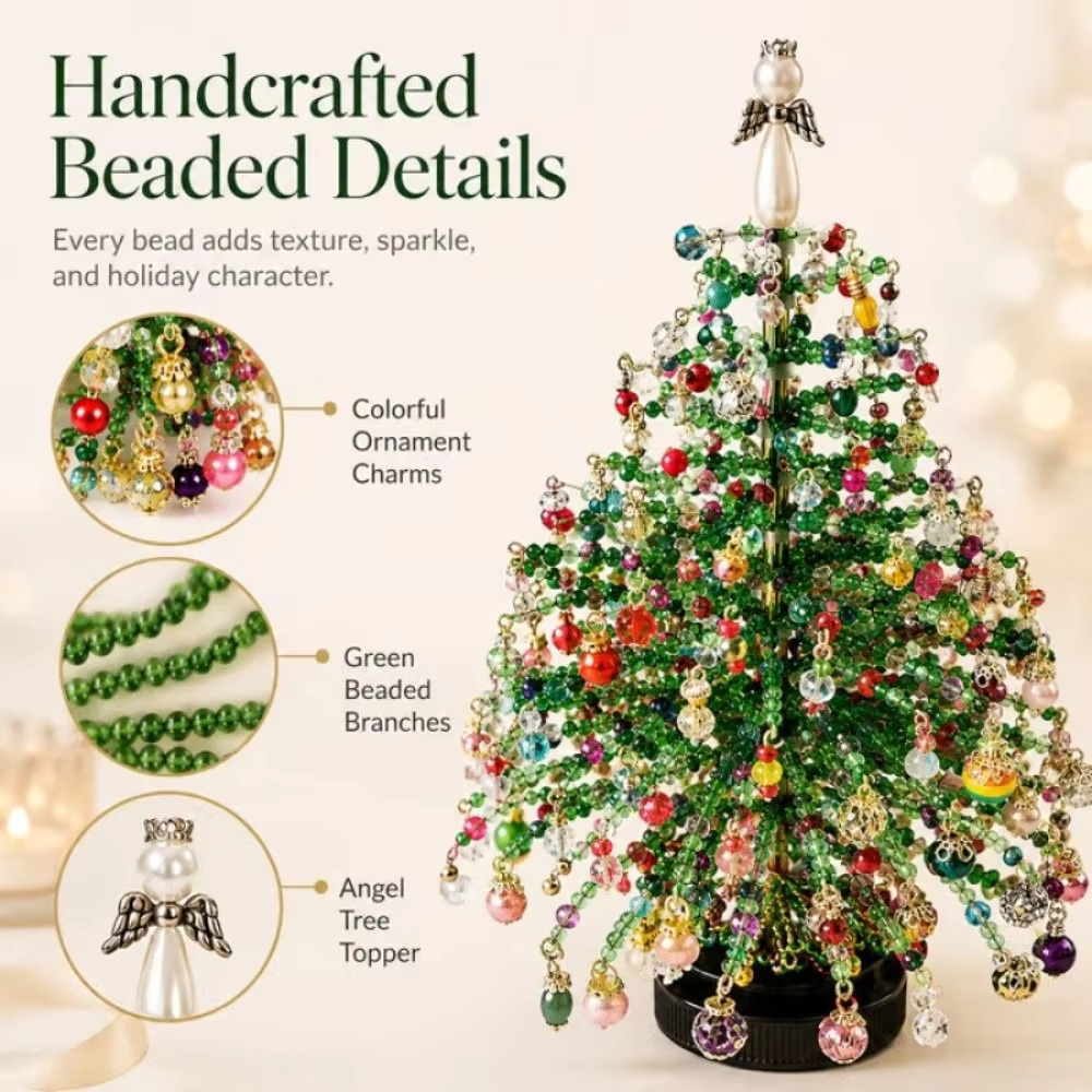 DIY Christmas Tree Bead Kit Be - огляд і ціна Home Decor Xmas Tree