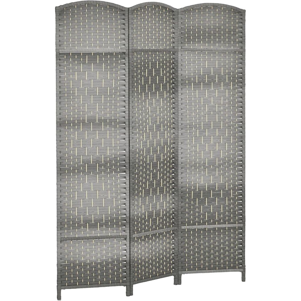 Handwoven PP 3-Panel Room Divi - огляд і ціна Room Divider Screen