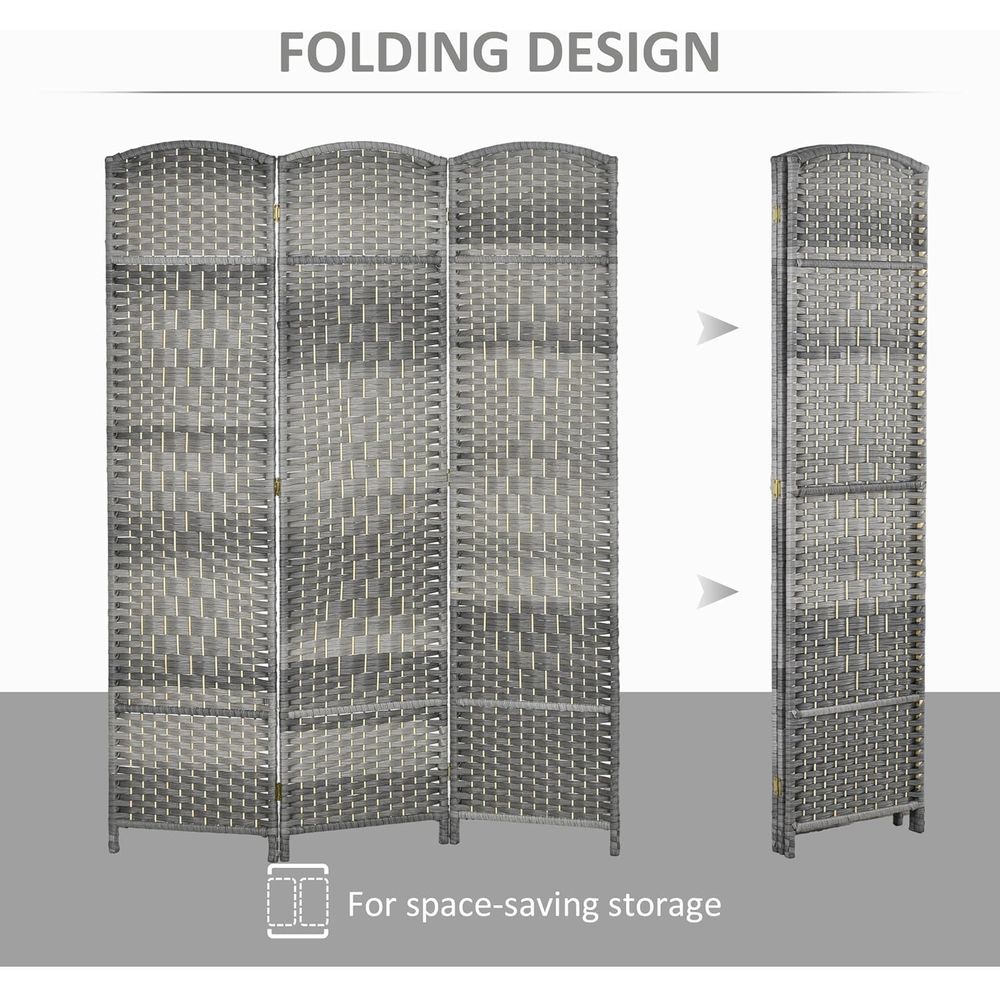 Handwoven PP 3-Panel Room Divi - огляд і ціна Room Divider Screen