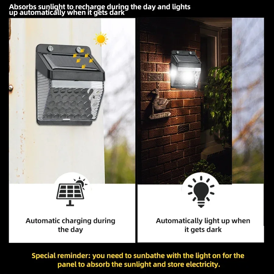 LED Solar Light PIR Motion Sen - огляд і ціна Home Decor Outside