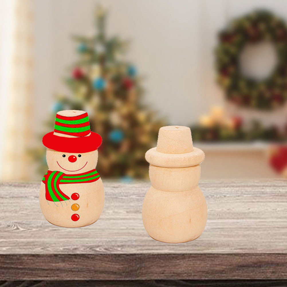 20Pcs Handmade Coloring Puppet - огляд і ціна Home Decor Xmas Tree