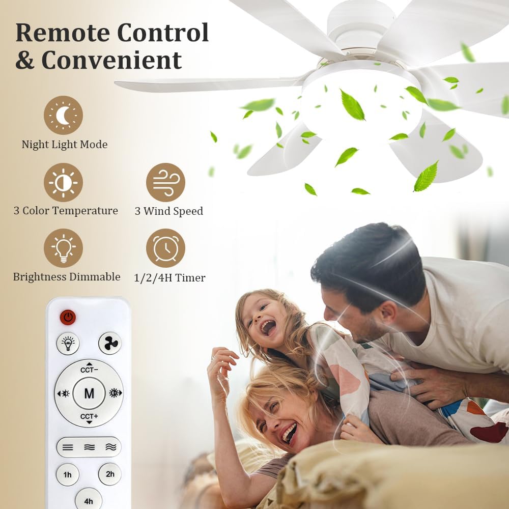 Socket Fan Light with Remote,  - огляд і ціна Home Decor Lamp