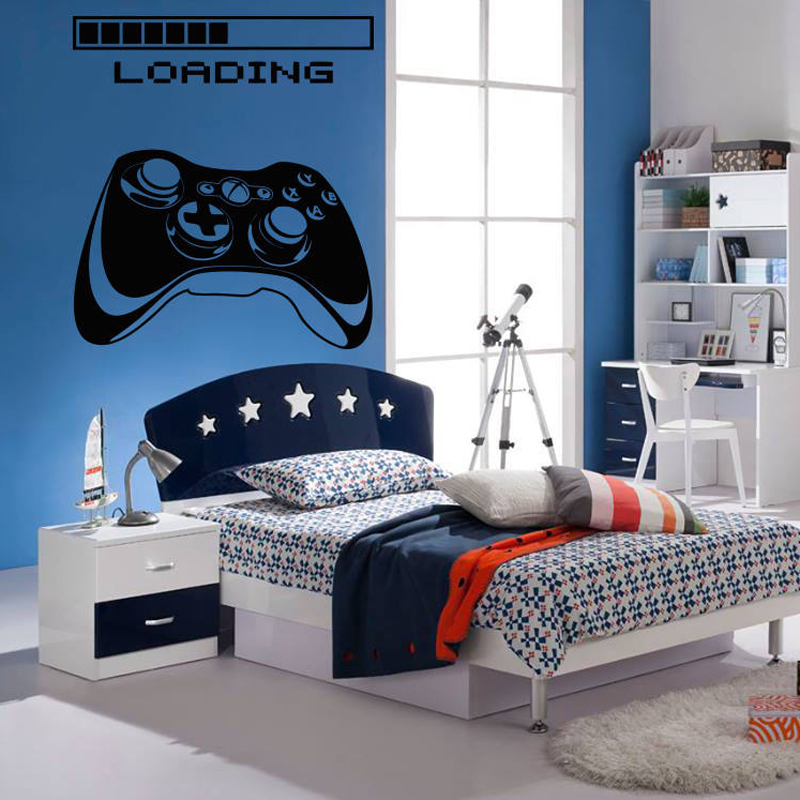 Wall Decal Gamer Xbox Loading  - огляд і ціна Home Decor Xbox Games