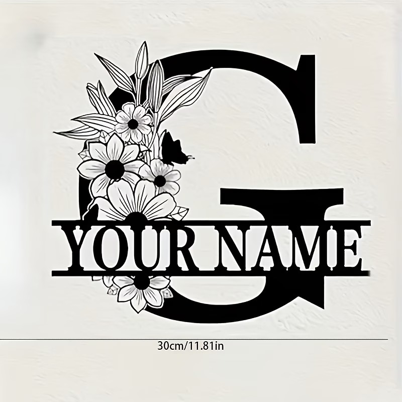 Custom Surname Metal Sign, Cou - огляд і ціна Home Decor Outside