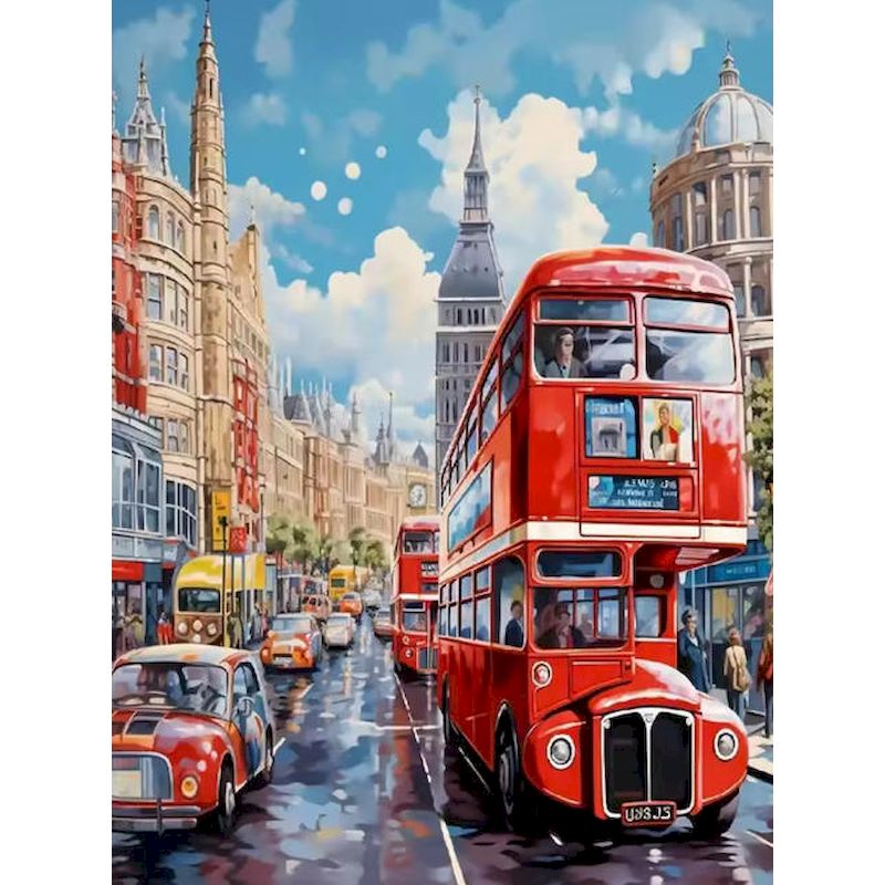 GATYZTORY London Street Scene  - огляд і ціна Home Decor London
