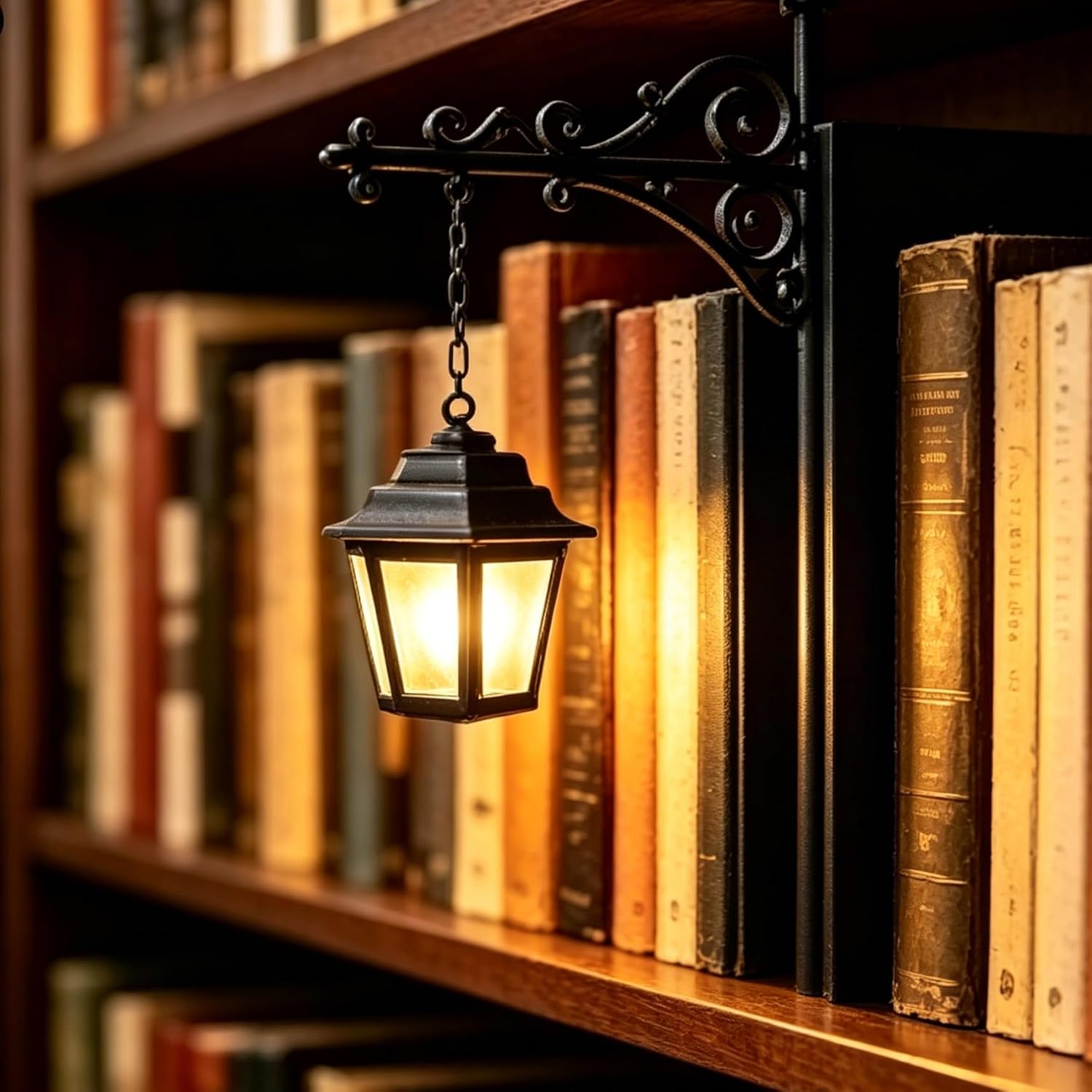 Bookshelf Lamp Library Lantern - огляд і ціна Home Decor Lamp