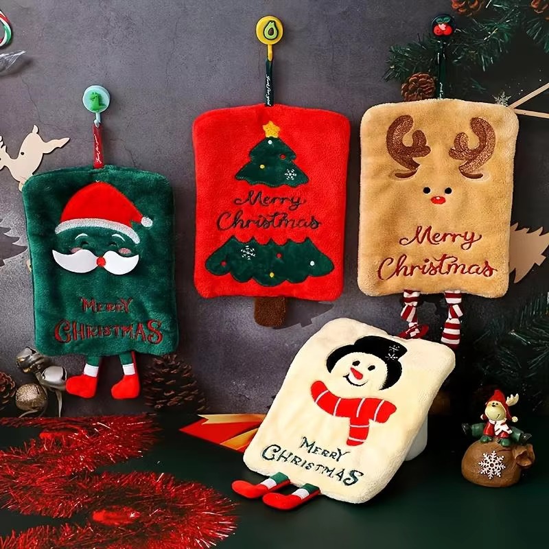 Christmas Hanging Hand Towel C - огляд і ціна Home Decor Xmas Tree