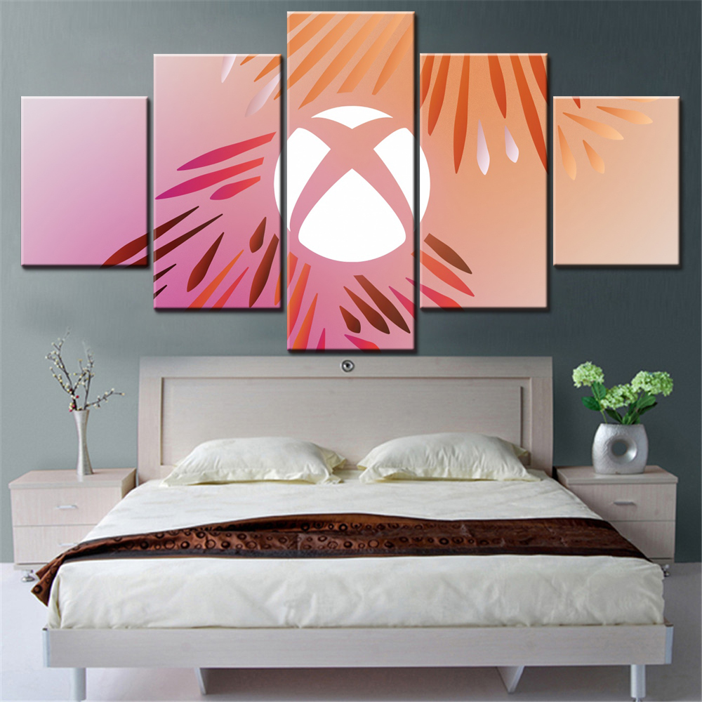 5 Pieces Canvas Wall Arts Post - огляд і ціна Home Decor Xbox Games
