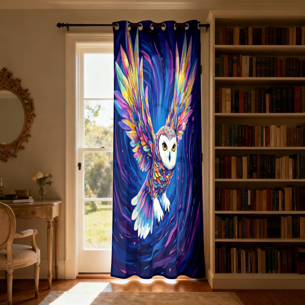 1PC Colorful Starry Sky Flying - огляд і ціна Home Decor Curtain