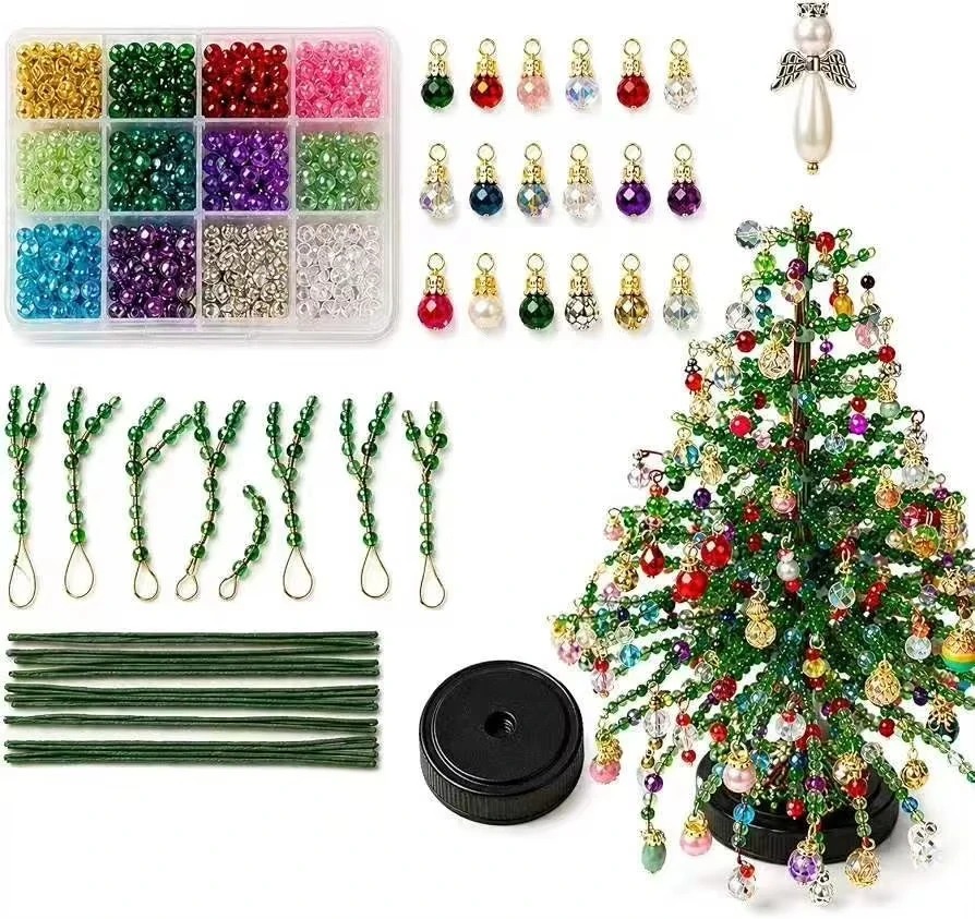 DIY Christmas Tree Bead Kit Be - огляд і ціна Home Decor Xmas Tree