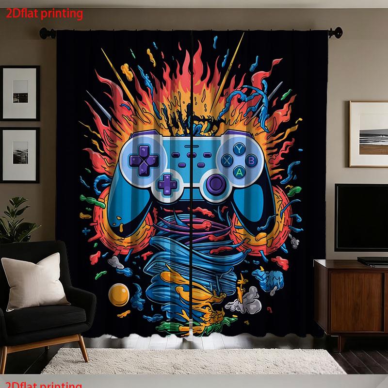 Retro Gaming Controller Curtai - огляд і ціна Home Decor Youtube Videos