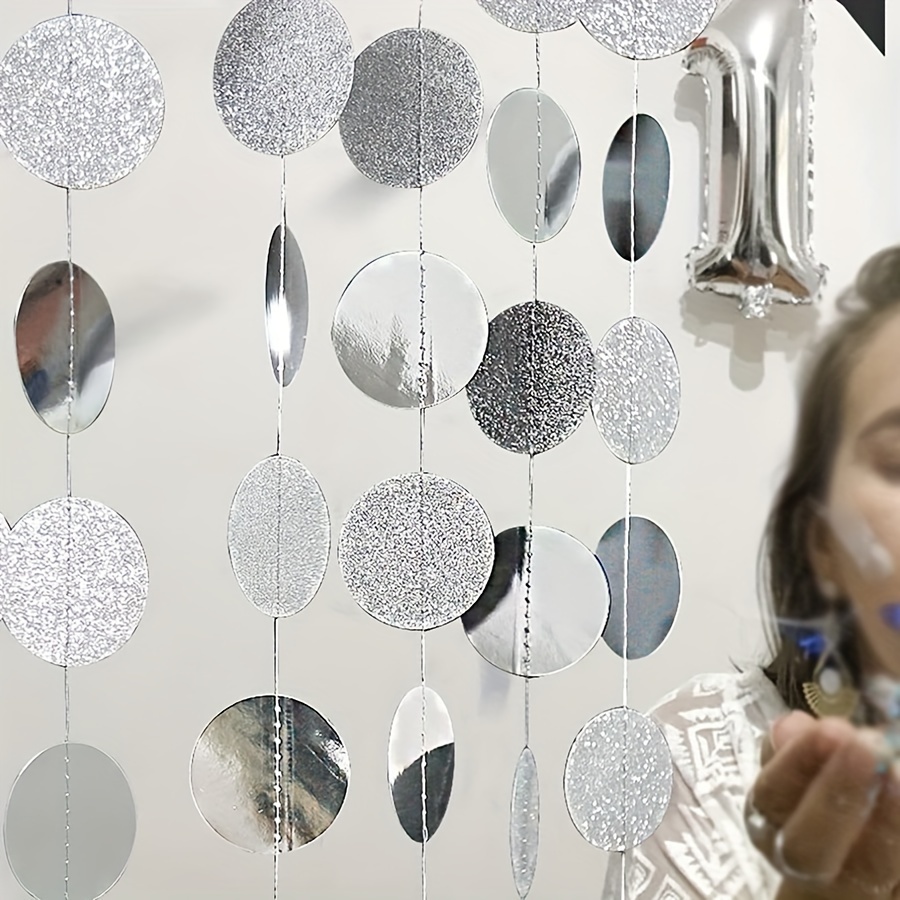 Silver Sequin Backdrop Curtain - огляд і ціна Room Divider Screen