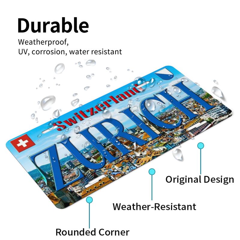 Switzerland Zurich Aluminum Pl - огляд і ціна Home Decor Zurich