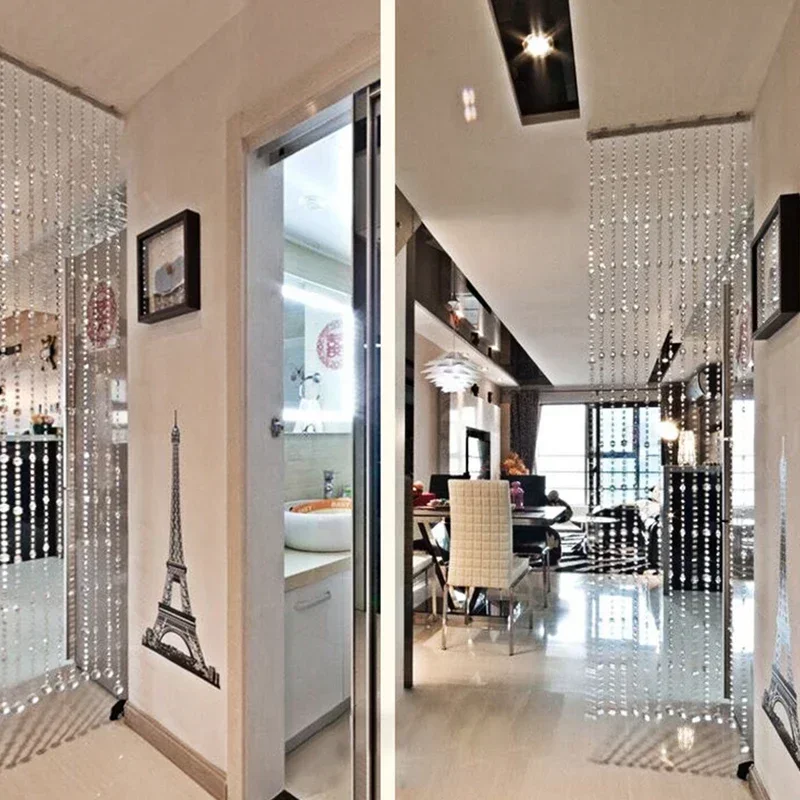Crystal Glass Bead Curtain Dra - огляд і ціна Room Divider Screen