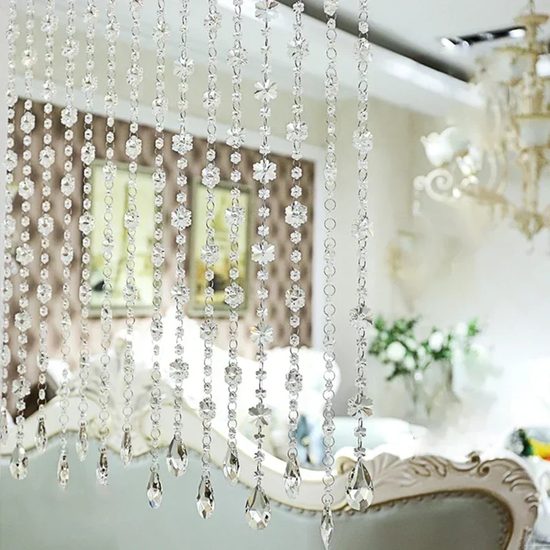 Crystal Glass Bead Curtain Dra - огляд і ціна Room Divider Screen