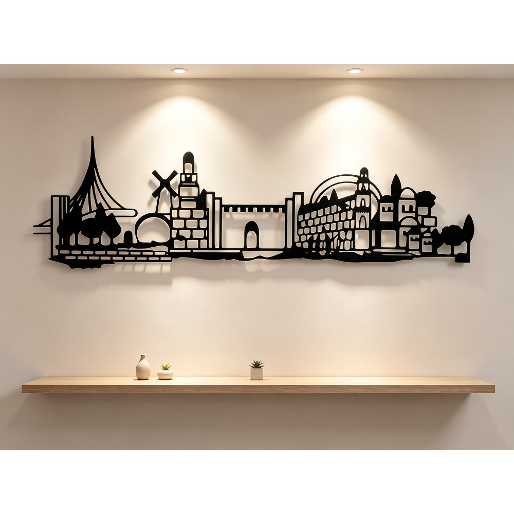 CIFBUY Metal Wall Art Jerusale - огляд і ціна Home Decoration