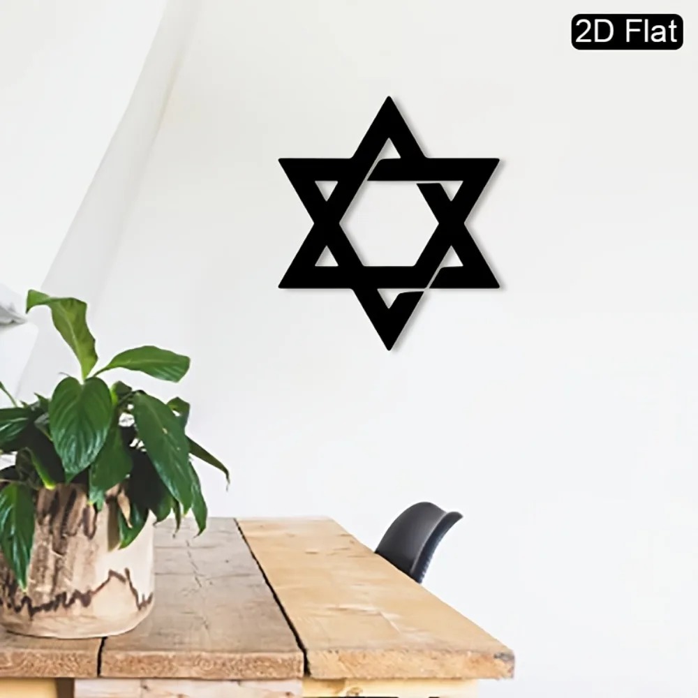 CIFBUY Iron Wall Art Star of D - огляд і ціна Home Decoration