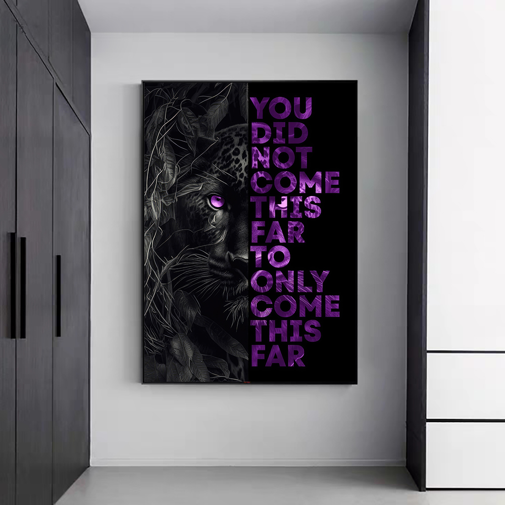 Canvas Painting Wild Lion Lett - огляд і ціна Home Decor Quotes On Wall