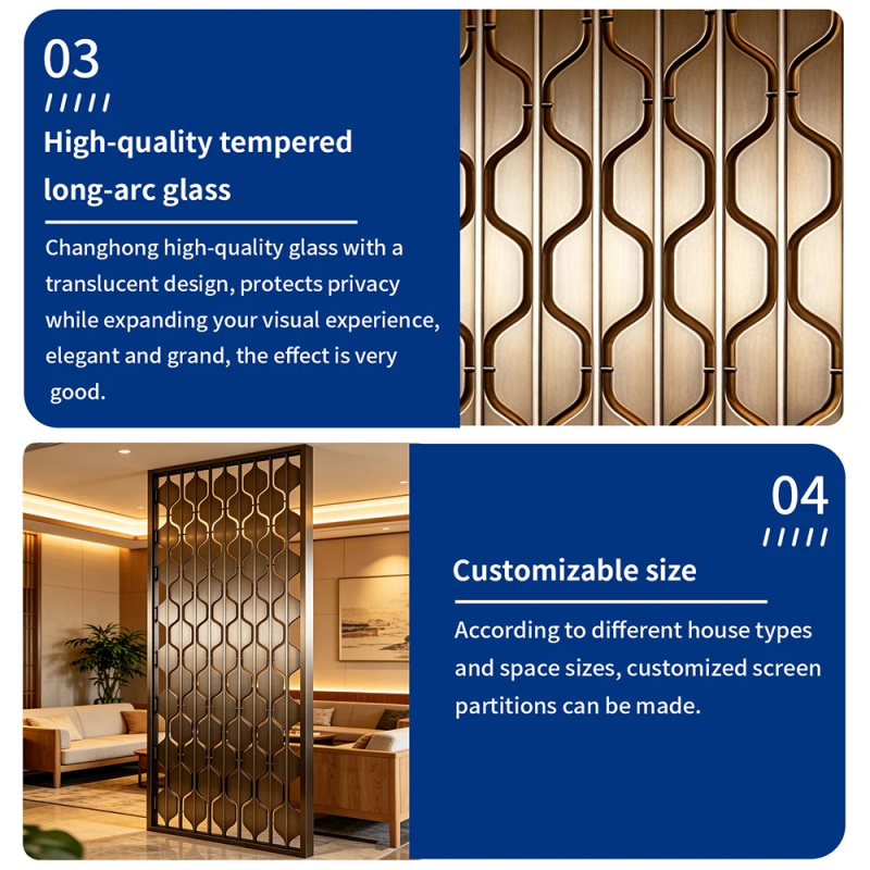 custom.Modern Design Stainless - огляд і ціна Room Divider Screen