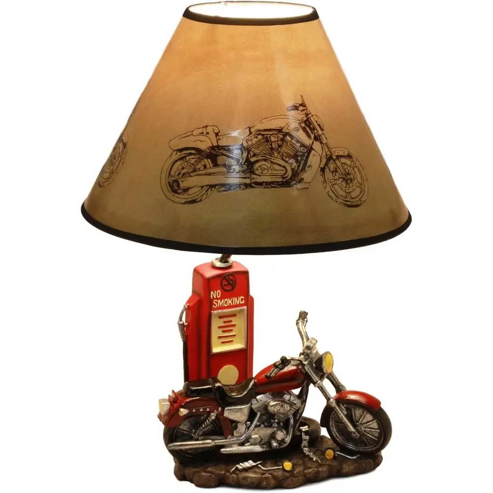 Vintage Retro Red Motorcycle G - огляд і ціна Home Decor Lamp