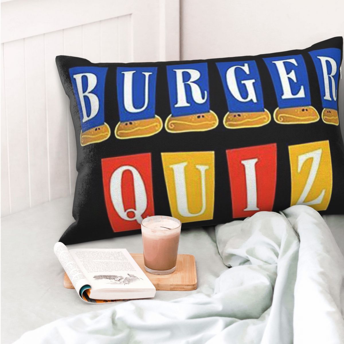 Burger Quiz New Logo Rectangle - огляд і ціна Home Decor Quiz