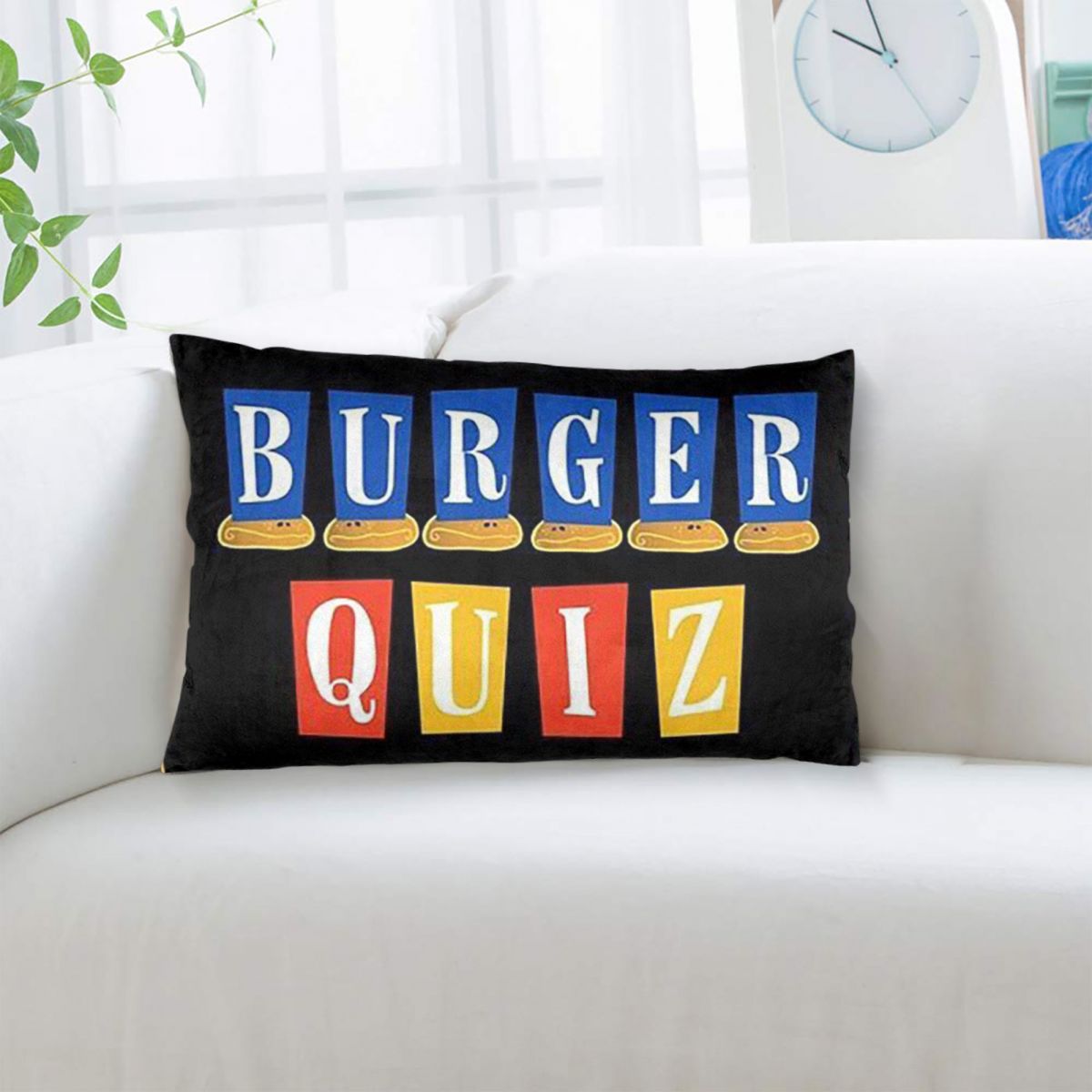 Burger Quiz New Logo Rectangle - огляд і ціна Home Decor Quiz