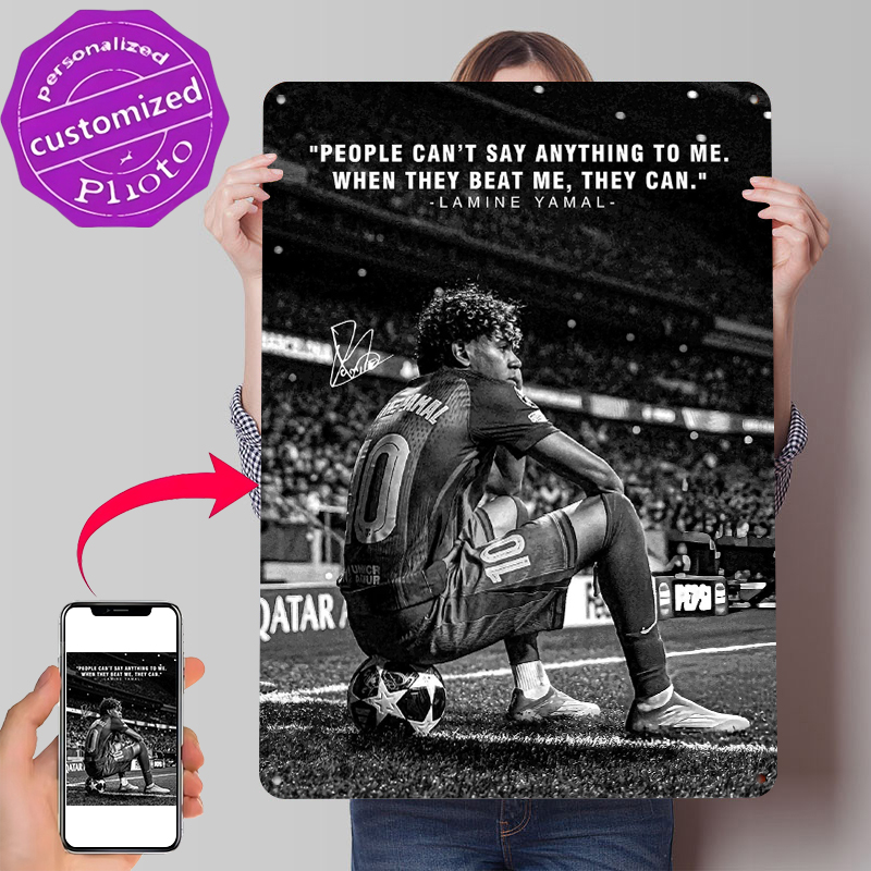 Lamine Yamal Quote on Soccer F - огляд і ціна Home Decor Quotes On Wall