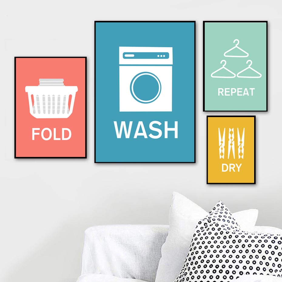 Home Decor Modern Laundry Room - огляд і ціна Home Decor Quotes On Wall