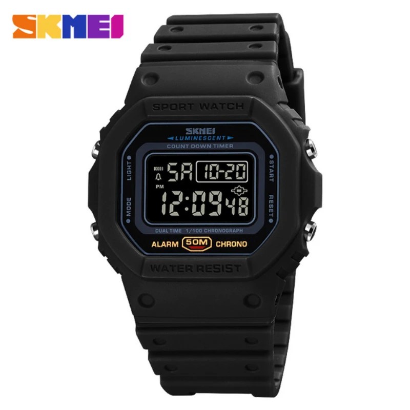 Skmei 1628 Military Digital Wa - огляд і ціна Vintage Alarm Clock