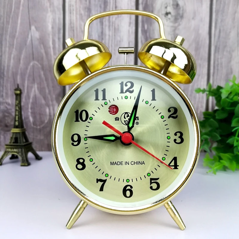 Metal Mechanical Alarm Clock C - огляд і ціна Vintage Alarm Clock