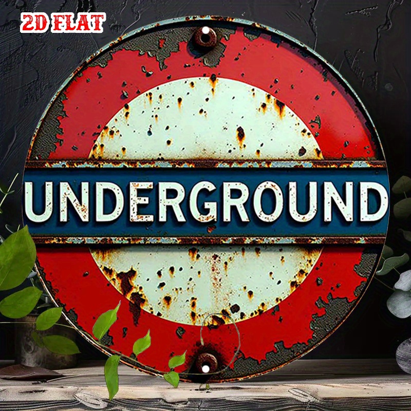 2D flat 1pc retro London Under - огляд і ціна Home Decor London