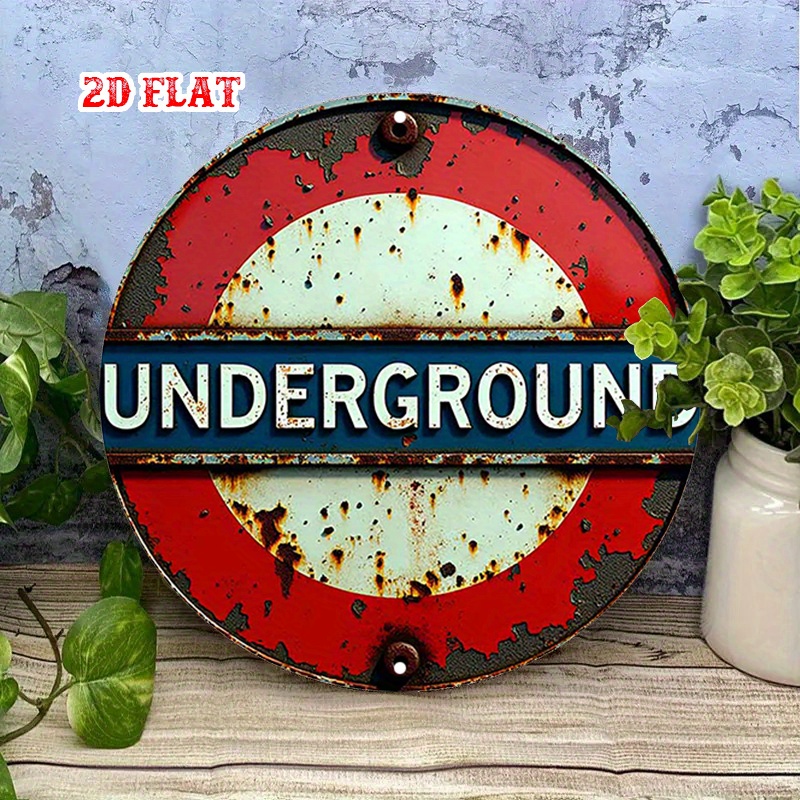2D flat 1pc retro London Under - огляд і ціна Home Decor London