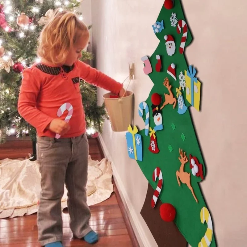 Kids DIY Felt Christmas Tree C - огляд і ціна Home Decor Xmas Tree