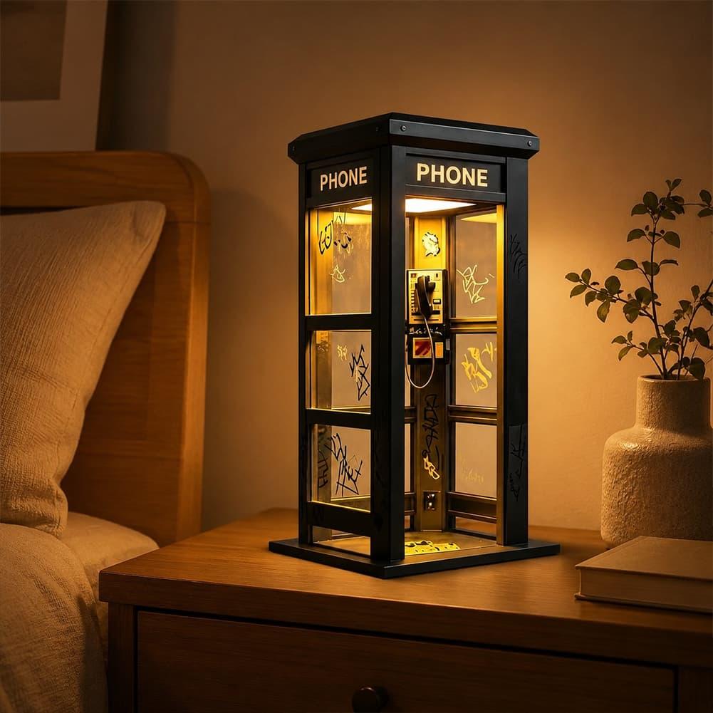Vintage London Telephone Booth - огляд і ціна Home Decor Lamp