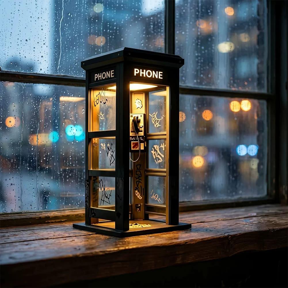 Vintage London Telephone Booth - огляд і ціна Home Decor Lamp