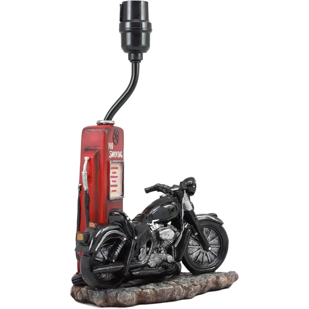 Vintage Retro Black Motorcycle - огляд і ціна Home Decor Lamp