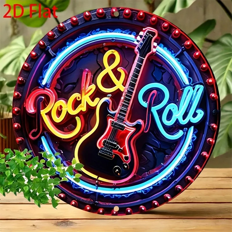 A Vintage Rock Neon Sign, 2Dfl - огляд і ціна Home Decor Outside